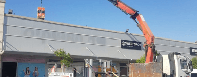 הנפת יחידות מיזוג